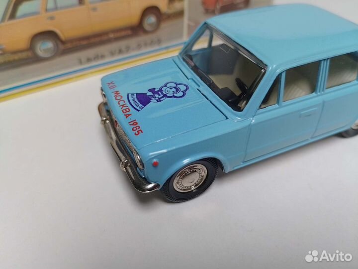 Ваз 2101 тамп фестиваль молодежи СССР 1:43