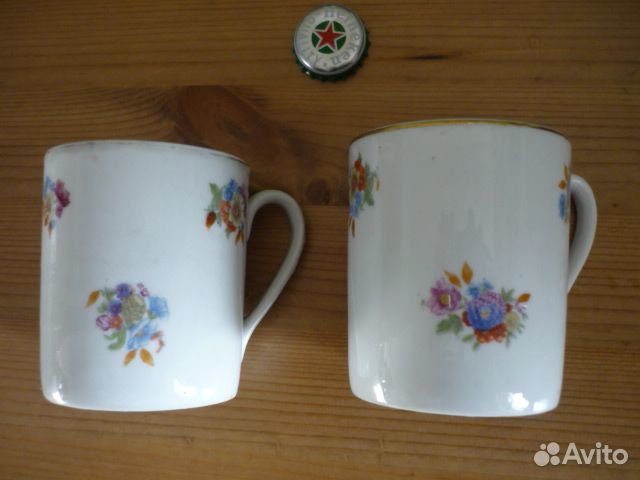 Чайная кофейная чашка фарфор Вербилки№2