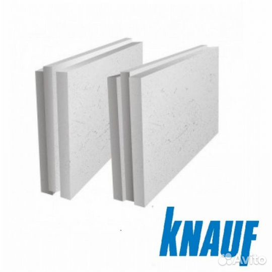 Пазогребневые плиты Knauf 667*500*80 мм