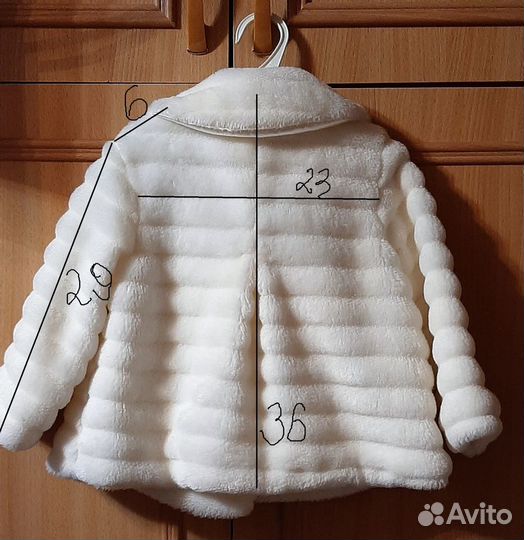 Шубка для девочки, для праздников и фотосессий