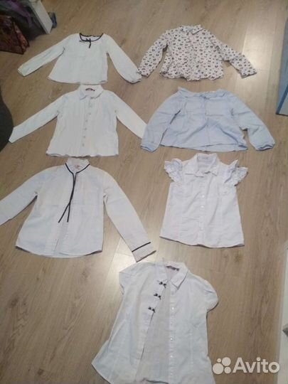 Рубашки, блузки 140-146