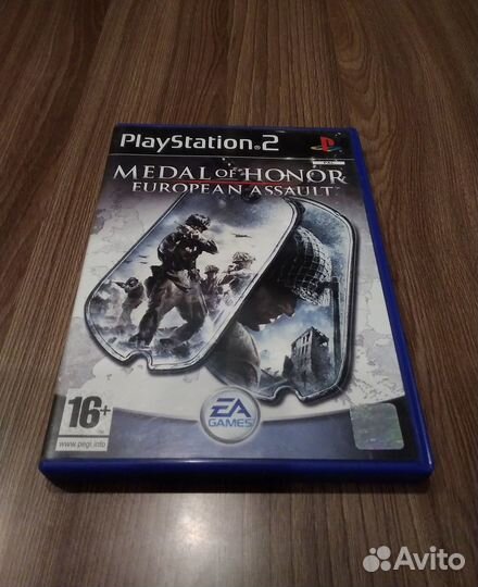 PS2. Medal of Honor. European Assault