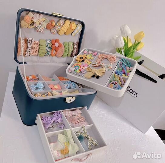 Подарок для девочки, набор заколок