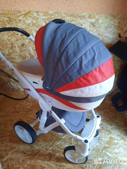 Детская коляска 2 в 1. Коляска 2 в 1 Adamex Barlet