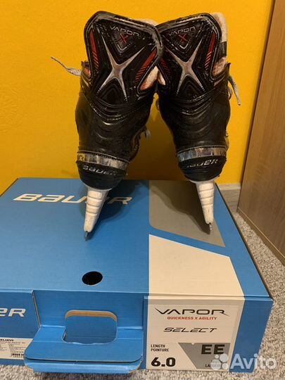 Хоккейные коньки Bauer Vapor, Размер 39,5