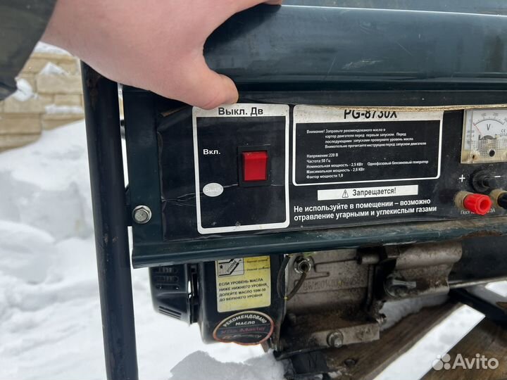 Генератор бензиновый бу 3 кв