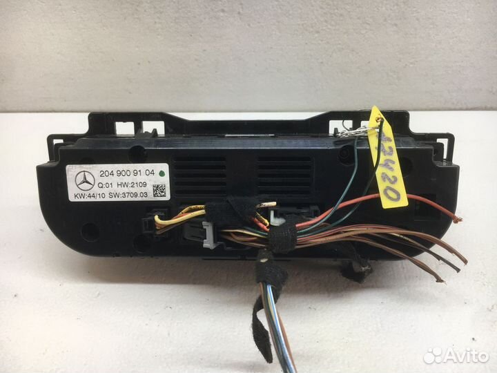 Переключатель отопителя Mercedes-Benz C-Class
