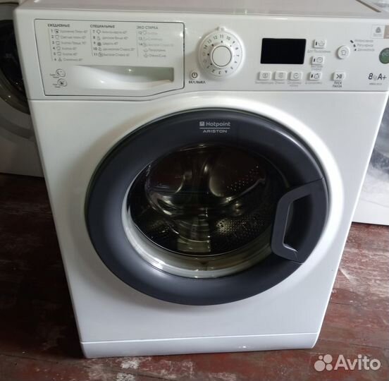 Hotpoint Ariston 8кг узкая стиральная машина