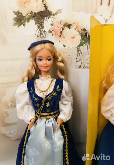 Barbie одежда 90х easter fun dress swiss
