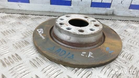 Диск тормозной задний volkswagen tiguan 1 (8AD18L9