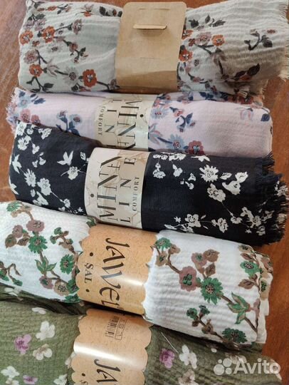 Шарфы платки палантины