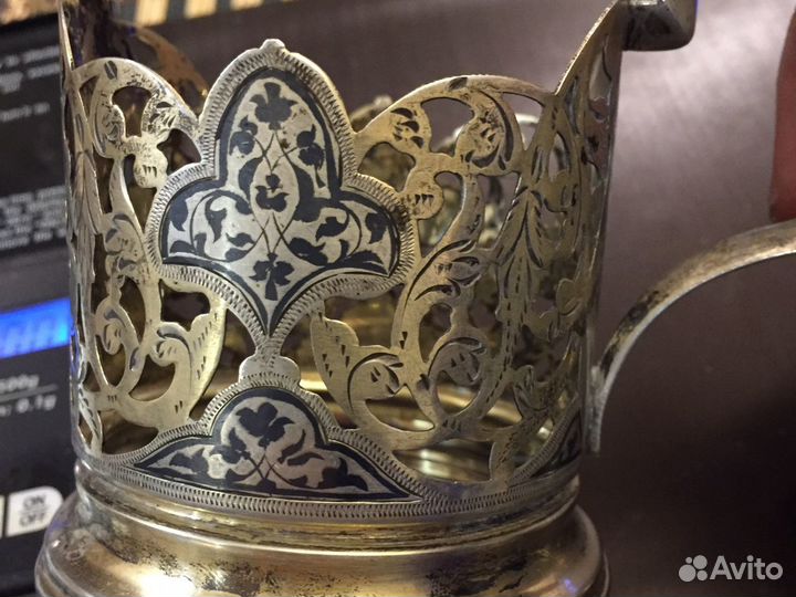 Подстаканники серебро СССР