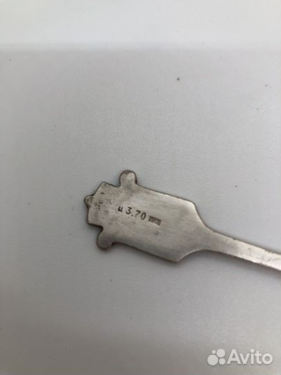 Ложка мельхиор Волга