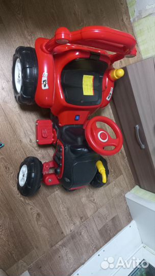 Детский трактор электрический