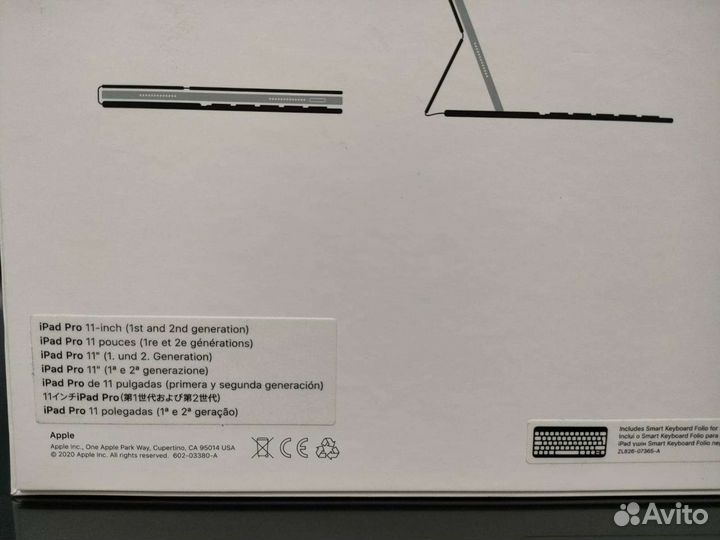 Клавиатура для iPad pro 11 A2038