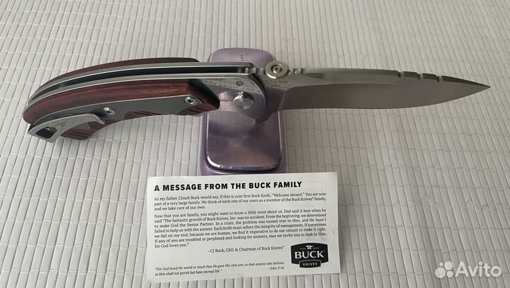 Складной нож Buck 547 Open Season