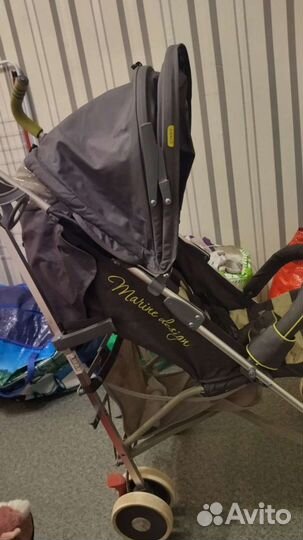 Прогулочная коляска трость бу