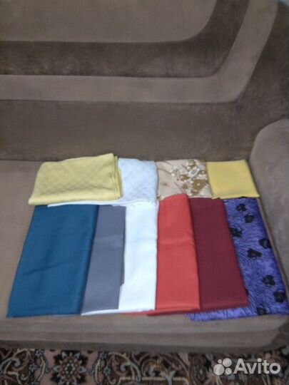 Ткань шелковая и хлопок