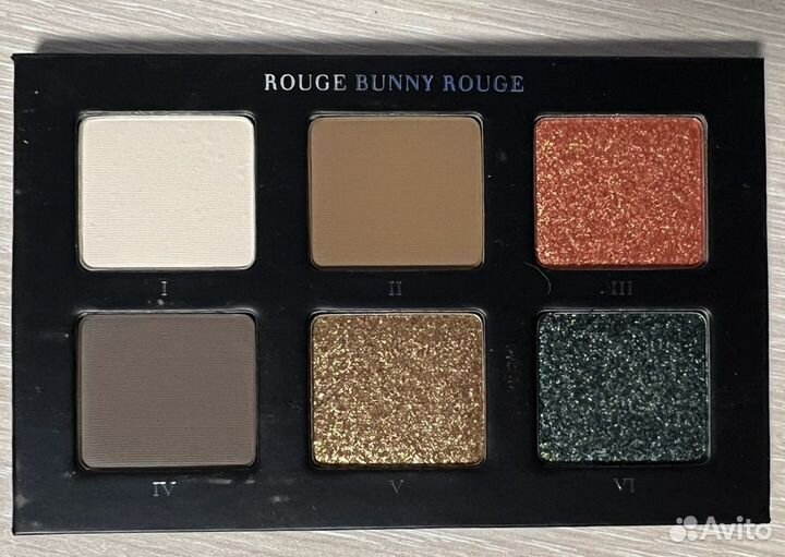 Палитра теней rouge bunny rouge