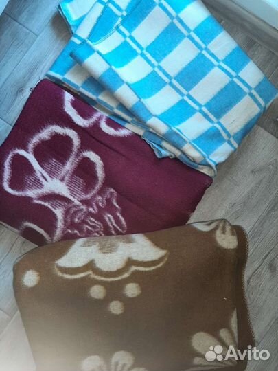 Одеяло шерстяное СССР