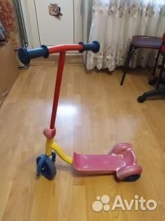 Самокат детский трехколесный бу