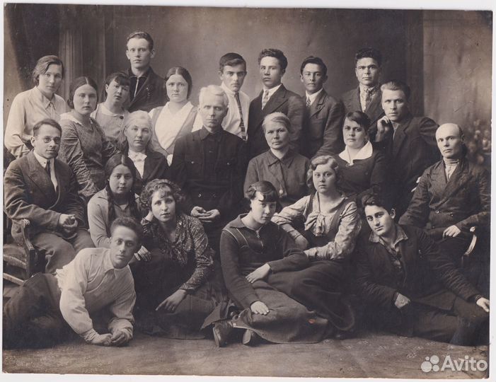 Фото 1930-ых годов. СССР. Молодежь. Красноярск