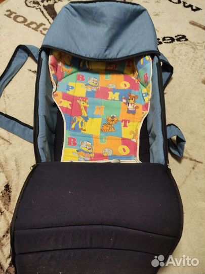 Сумка переноска детская с подстилкой