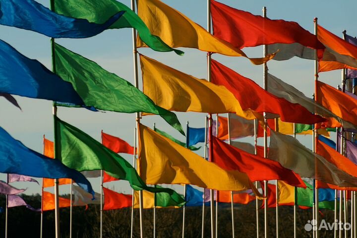 Флаги, виндеры, флагштоки, вымпелы