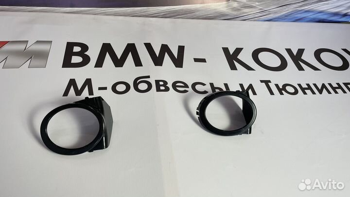 Рамки (очки) под птф Bmw E46 M-tech 2,M3 бампер