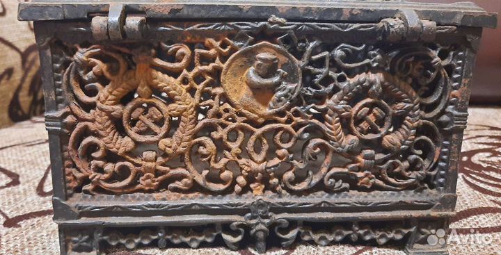 Подсвечник гном литьё СССР