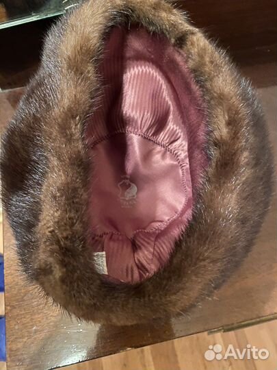 Шапка норковая