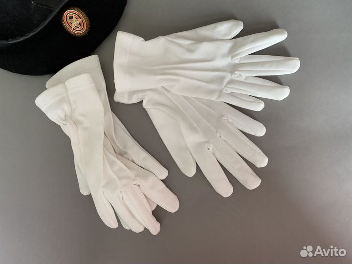 Перчатки парадные для кадета