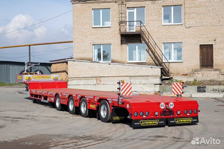 Полуприцеп трал (тяжеловоз) Juterborg JTB-50, 2024