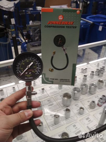 Компрессометр для бензиновых двигателей, Jonnesway