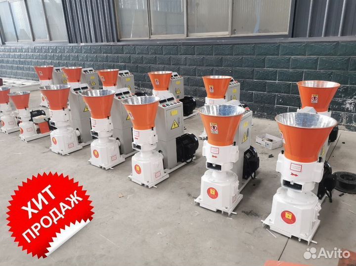 Промышленный мини-пресс-гранулятор в наличии