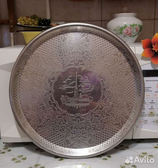 Поднос из нержавейки