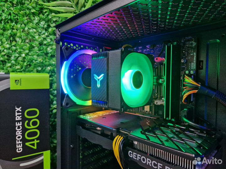 Новый Игровой RTX4060/i5-12400f/16gb/512gb/600w пк