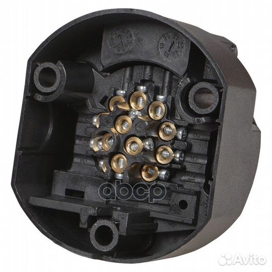 Розетка фаркопа 13 контактов евро пластик ATE06