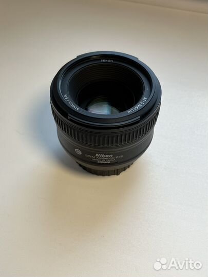 Объектив AF-S Nikkor 50mm f1.8