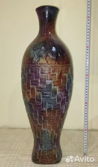 Ваза напольная керамика