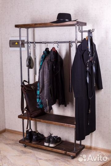 Вешалка лофт