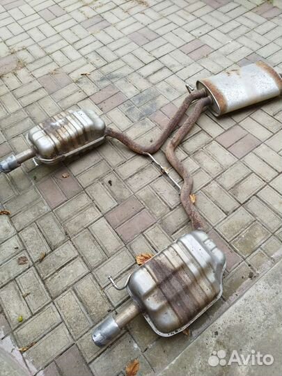 Выхлопная система Ауди А4 Б6