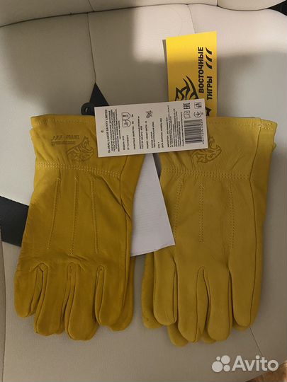 Перчатки кожаные восточные тигры