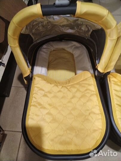 Коляска для двойни UppaBaby vista, 2 в 1