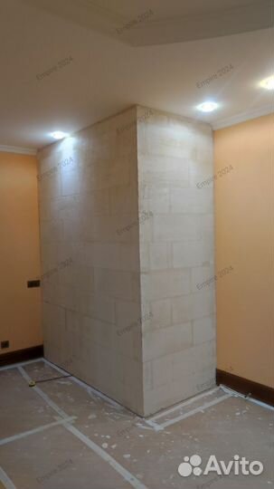 Гипсовый кирпич