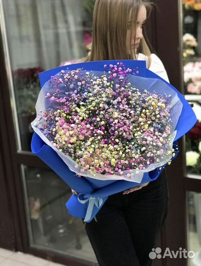 Букет из гипсофилы