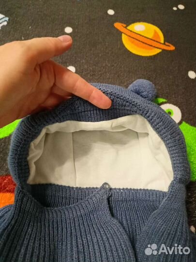 Шапка шлем 42-44 размер