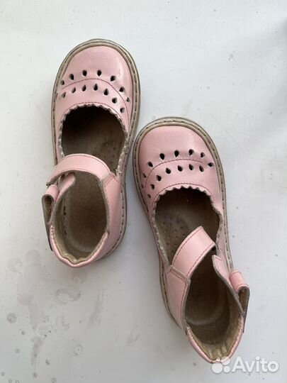 Кожаные туфли детские Неман