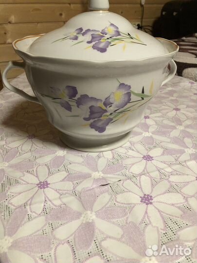 Тарелки ссср,супница, блюдо,селедочницы