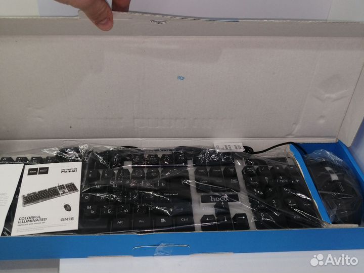 Набор клавиатура мышь hoco GM-18